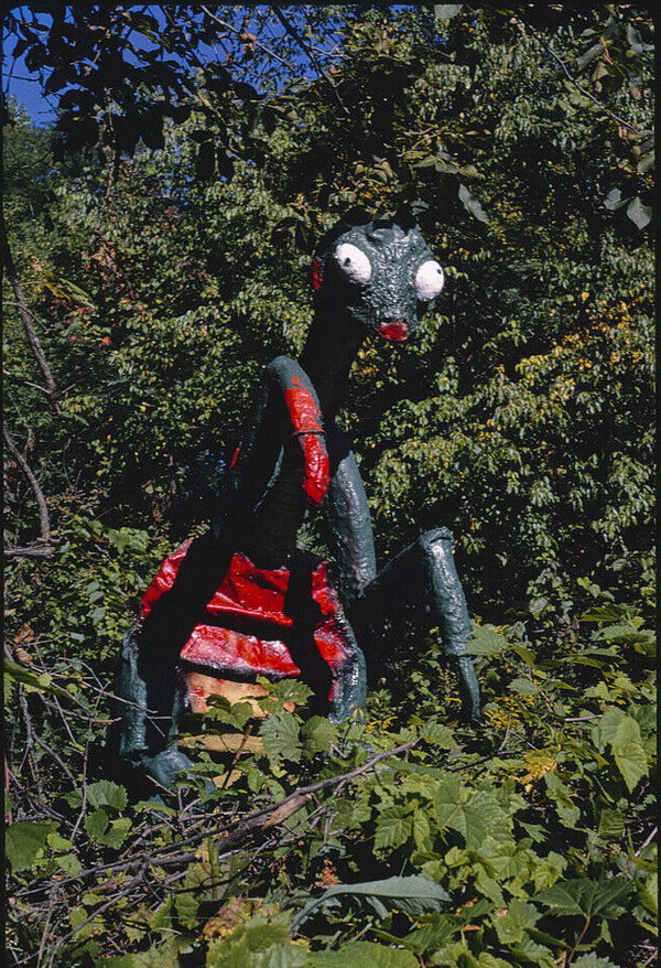 Prehistoric Forest - Old John Margolies Photo (newer photo)